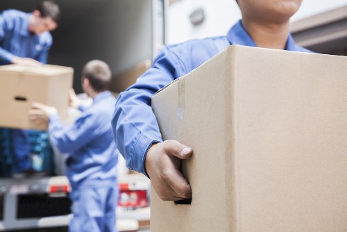 Movers working in Park Royal near commercial and residential properties