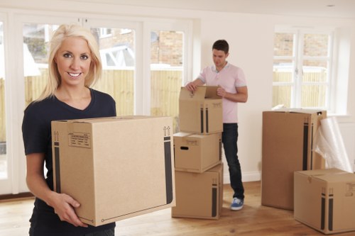 Park Royal man and van helping with flat move