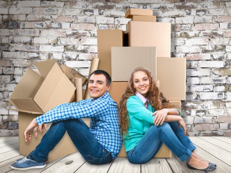 Residential moving team planning access in Park Royal