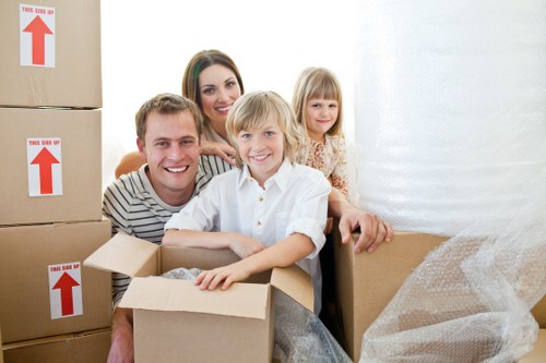 Moving truck serving Park Royal commercial and residential customers
